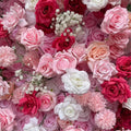 Pink, White and Peach Premium Flower Backdrops | 206