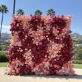 Fuscia Pink and Red Premium Flower Backdrops | 230