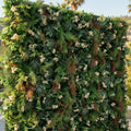 Dripping Greenery Brown Jungle Premium Flower Backdrops | 222