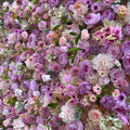 Lavender & Pink Cream Premium Flower Backdrops | 167