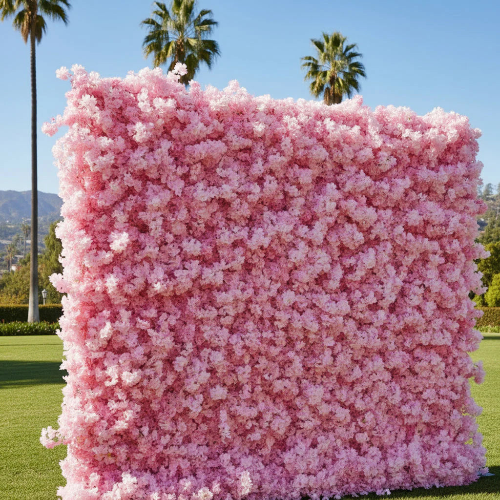 Light Pink Cherry Blossom Premium Flower Backdrops | 084