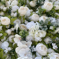 Greenery, White Peony Premium Flower Backdrops | 268
