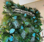 Blue Tropical Premium Greenery Backdrops | 526