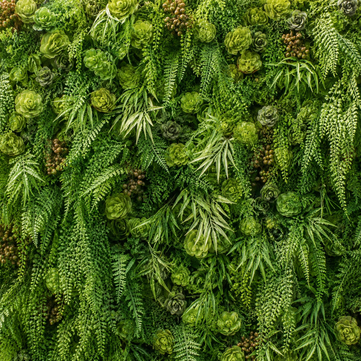 Wild Green Rose Premium Greenery Flower Backdrops | 531