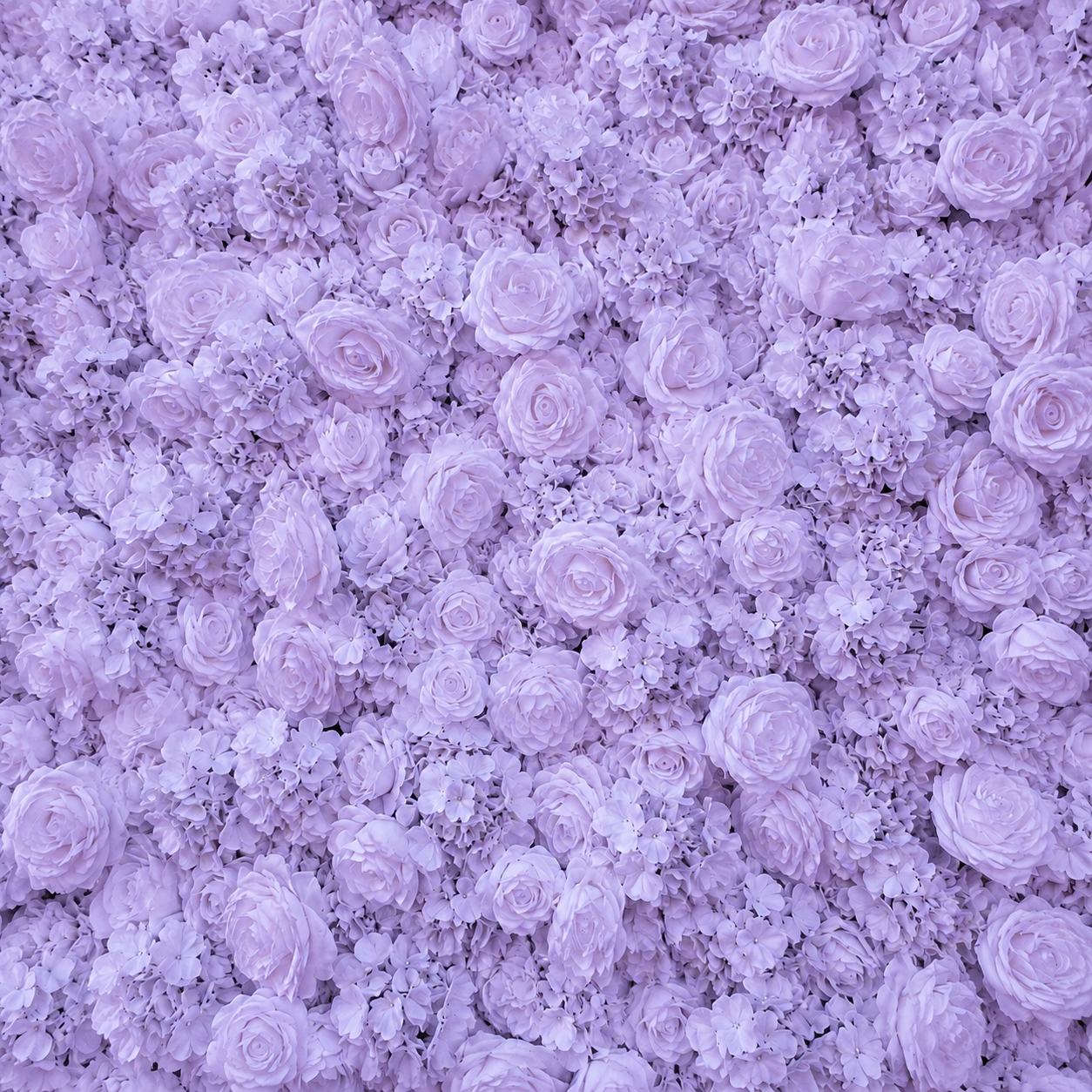 Classic Light Purple Rose Hydrangea Backdrop | 009