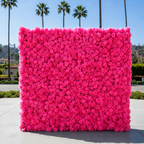 Classic Hot Pink Rose Hydrangea Backdrop | 003