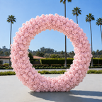 Classic Pink Rose Hydrangea Backdrop | 002