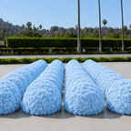 Classic Light Blue Rose Hydrangea Backdrop | 006