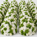 Wild White Rose & Greenery Flower Backdrops | 661