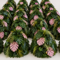 Beverly Hills Pink Tropical Premium Floral Greenery Backdrops | 512