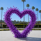 Classic Purple Rose Hydrangea Backdrop | 010