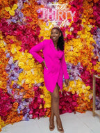 Orange, Purple, Pink and Yellow Premium Flower Backdrops | 032