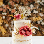 Into the Meadow Premium Tan & White Blush Flower Backdrops | 058