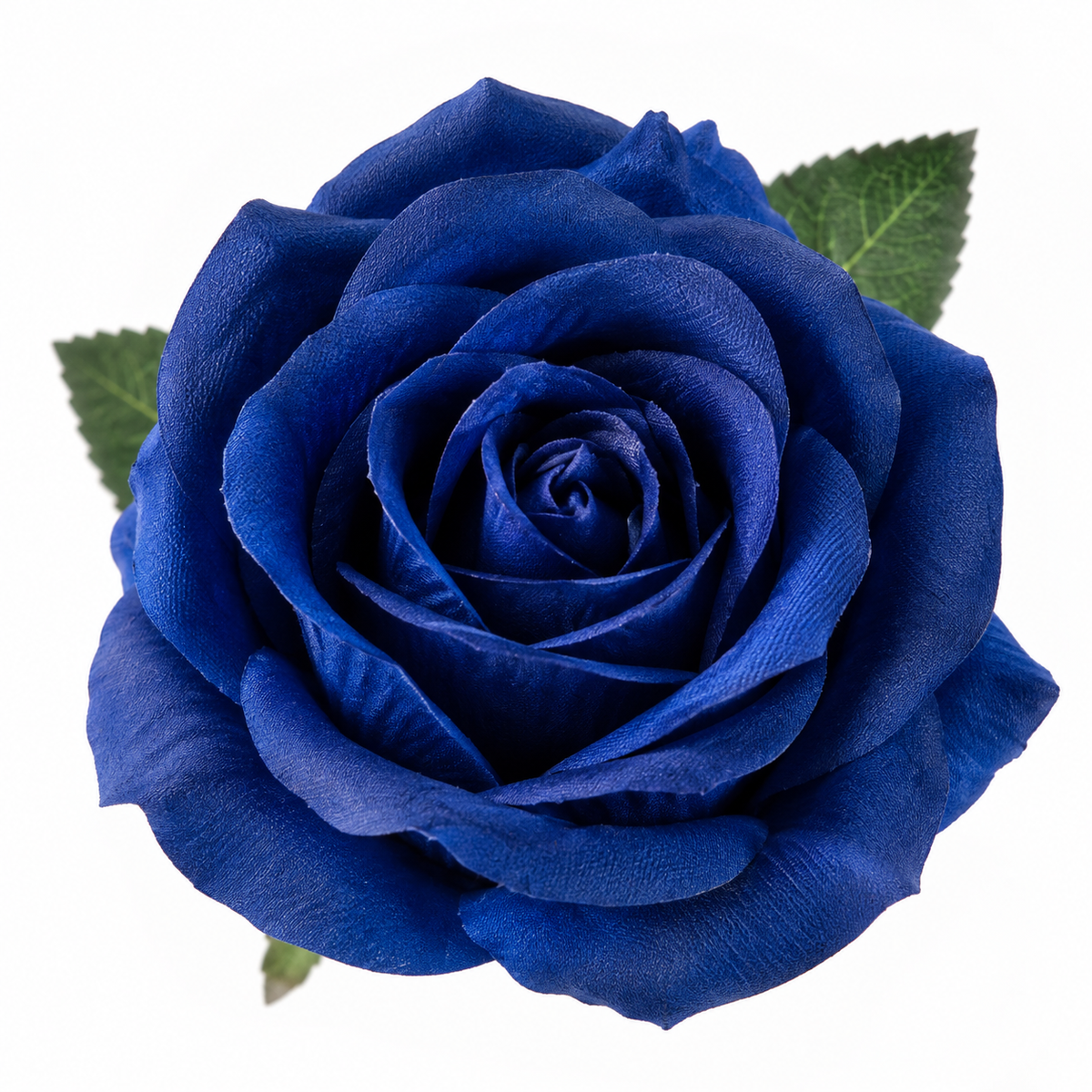 Premium Artificial Rose Stem | Dark Blue