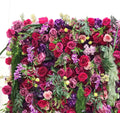 Dripping Florals Pink & Purple Premium Flower Backdrop | 185