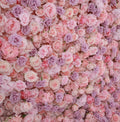 Premium Purple and Pink Wild Rose Flower Backdrops | 610