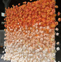 Orange Ombre Premium Rose Flower Backdrops | 228