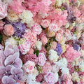White, Purple & Pink Wild Hydrengea Premium Flower Backdrops | 249