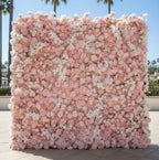 Dripping Pink and White Premium Rose Flower Backdrops | 258