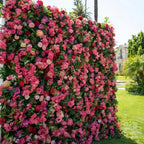 Pink & Greenery Flurry Premium Flower Backdrops | 116
