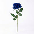 Real Touch Rose Stem | Dark Blue