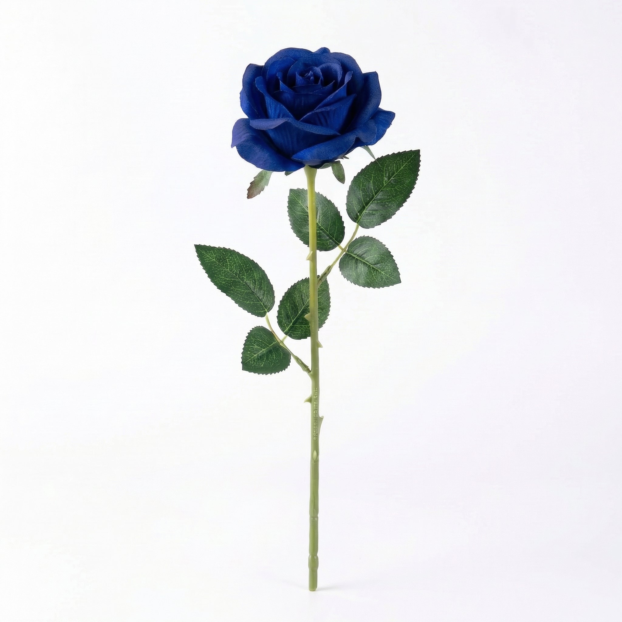 Real Touch Rose Stem | Dark Blue