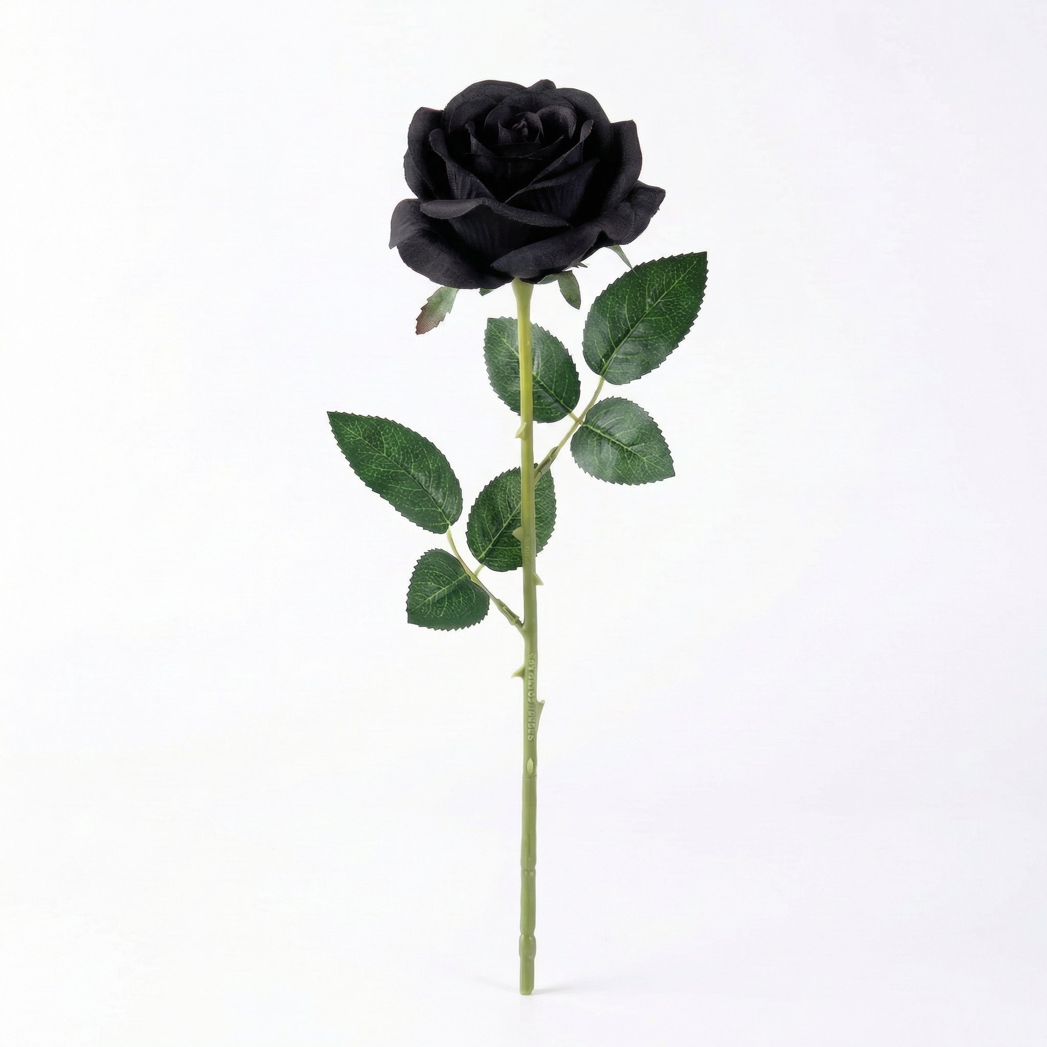 Real Touch Rose Stem | Black