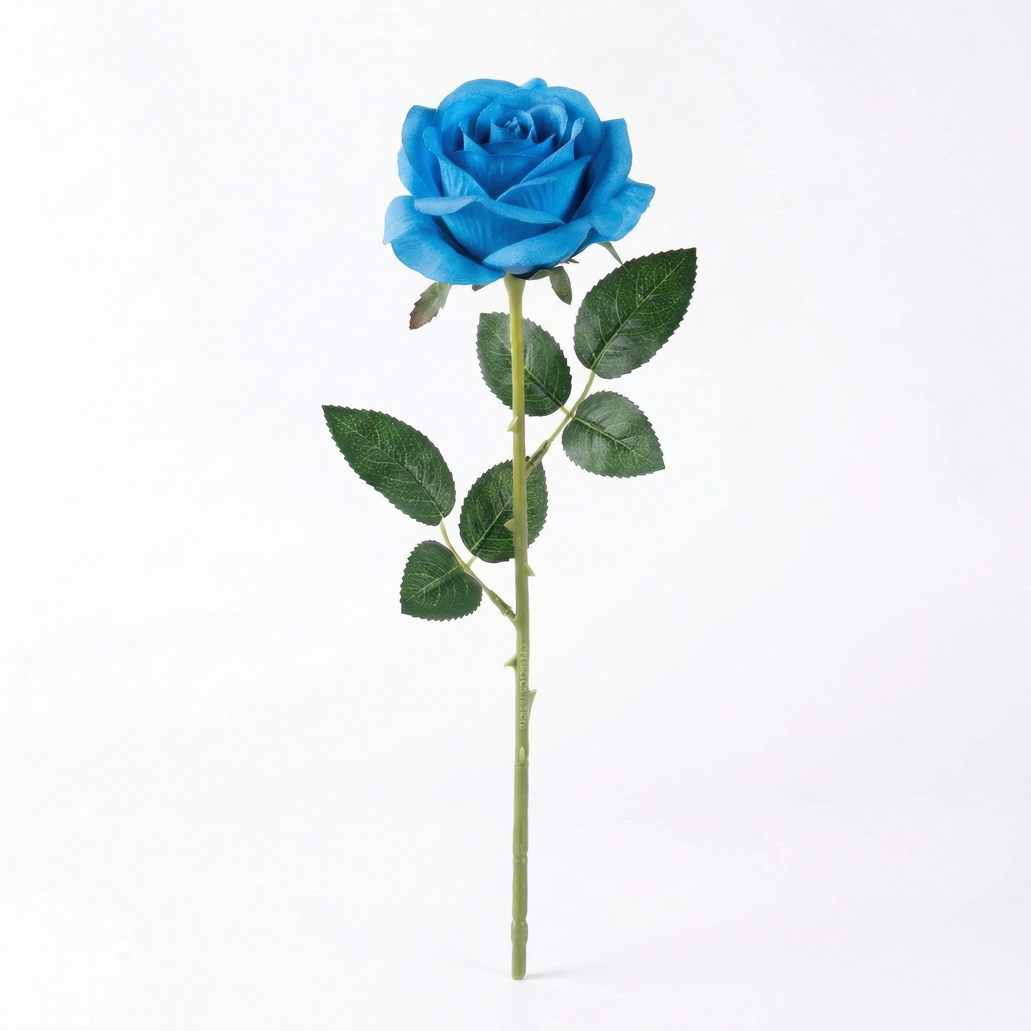 Real Touch Rose Stem | Blue