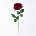 Real Touch Rose Stem | Dark Red