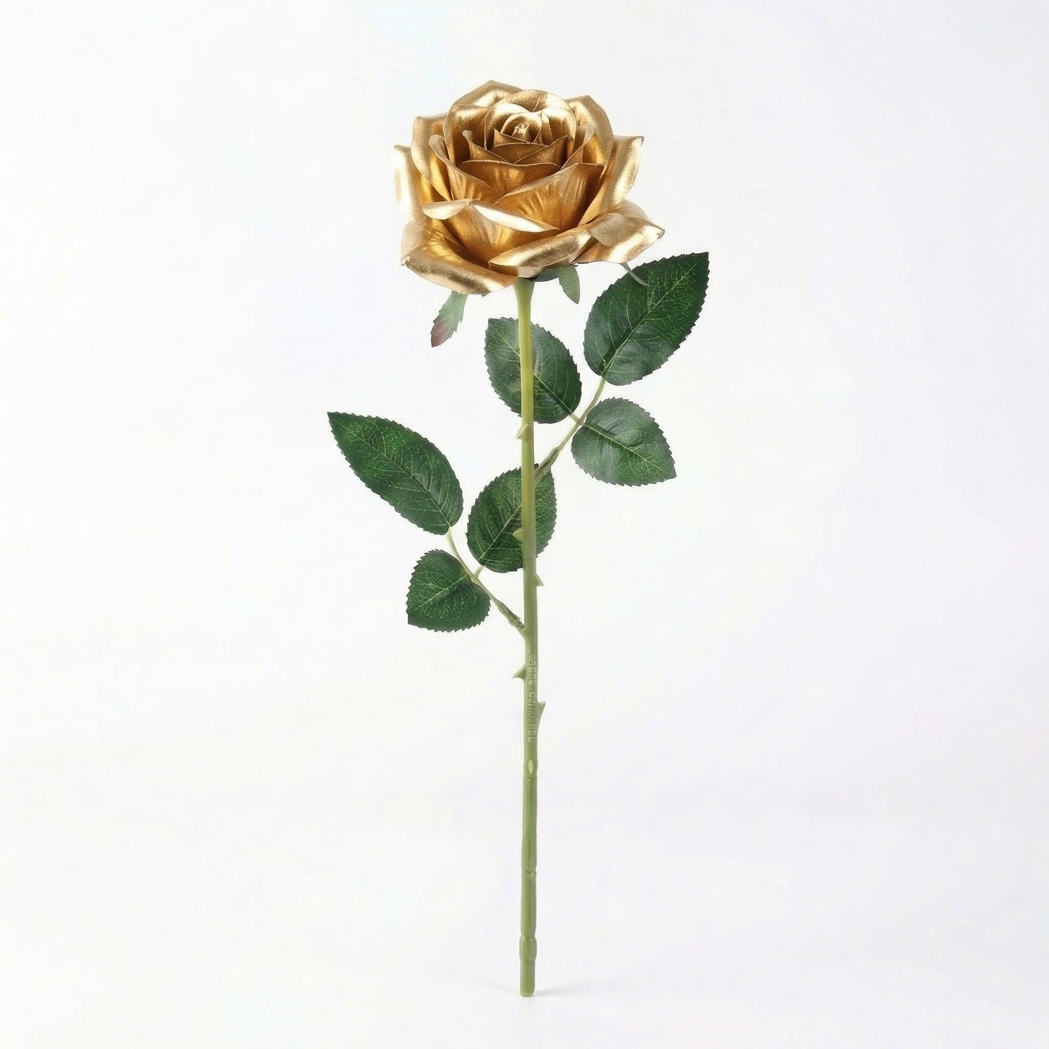Real Touch Rose Stem | Gold