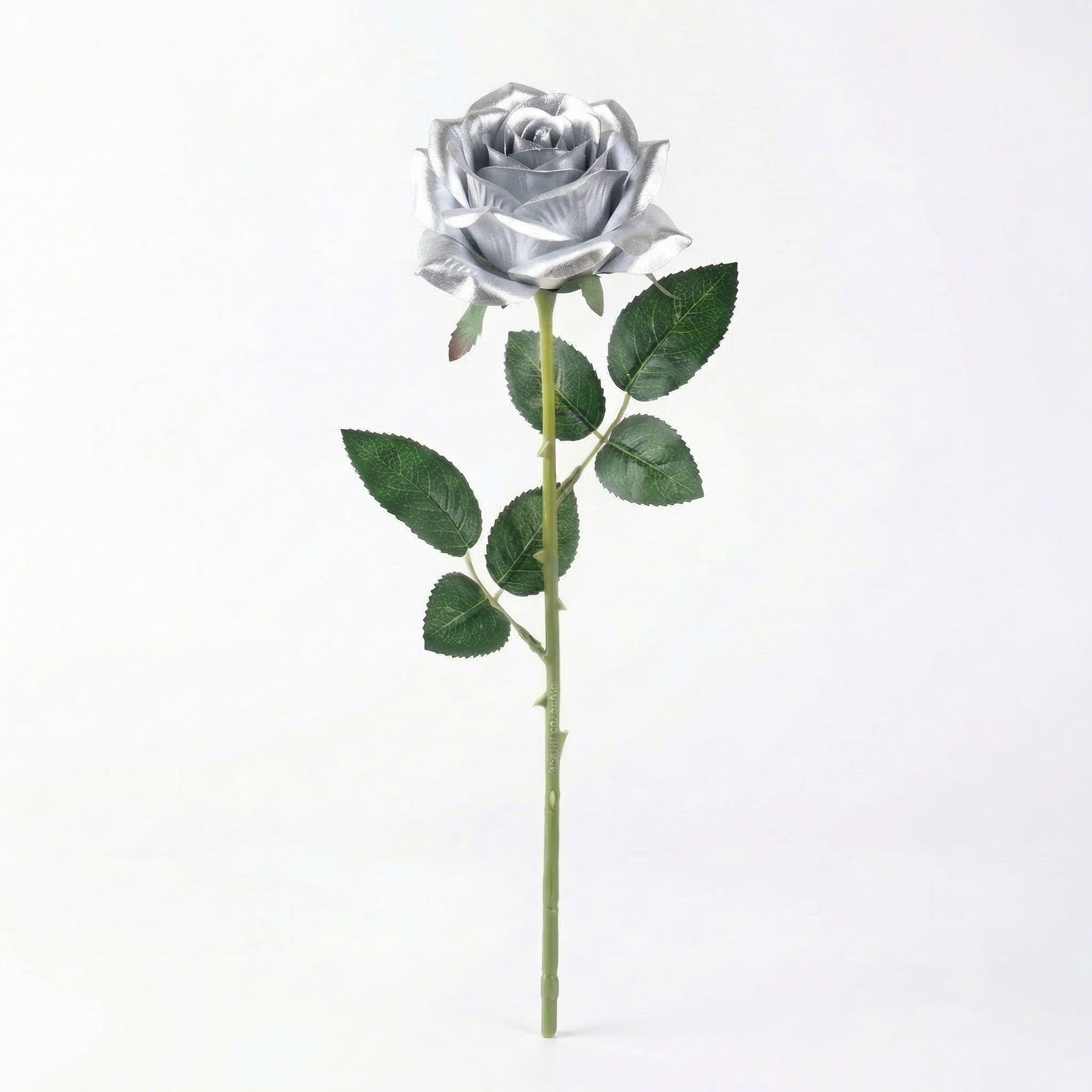 Real Touch Rose Stem | Silver
