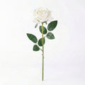 Real Touch Rose Stem | White