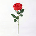 Real Touch Rose Peony Stem | Red