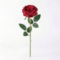 Real Touch Rose Peony Stem | Dark Red