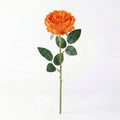Real Touch Rose Peony Stem | Orange