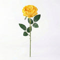 Real Touch Rose Peony Stem | Yellow