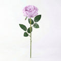 Real Touch Rose Peony Stem | Light Purple