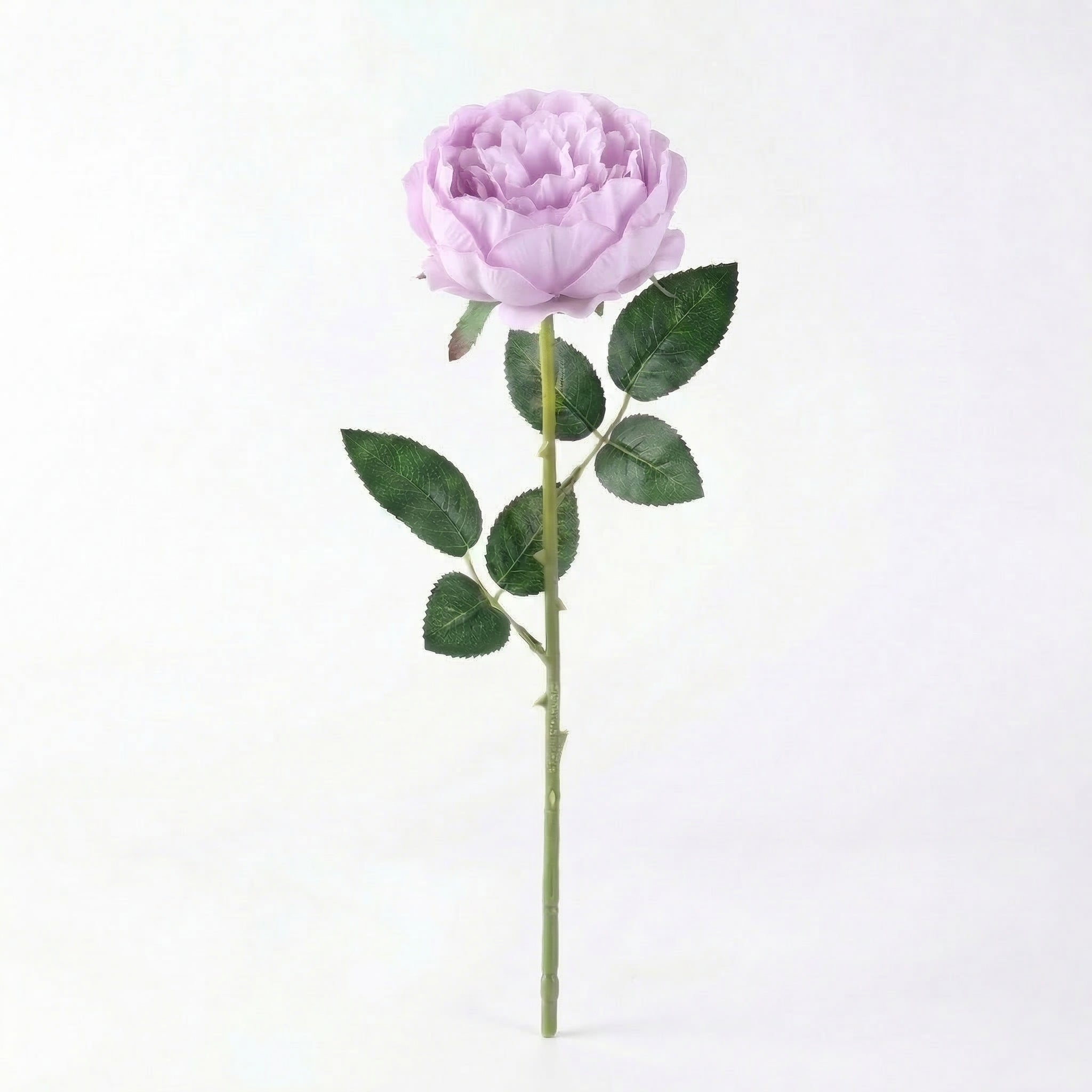 Real Touch Rose Peony Stem | Light Purple