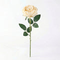 Real Touch Rose Peony Stem | Cream