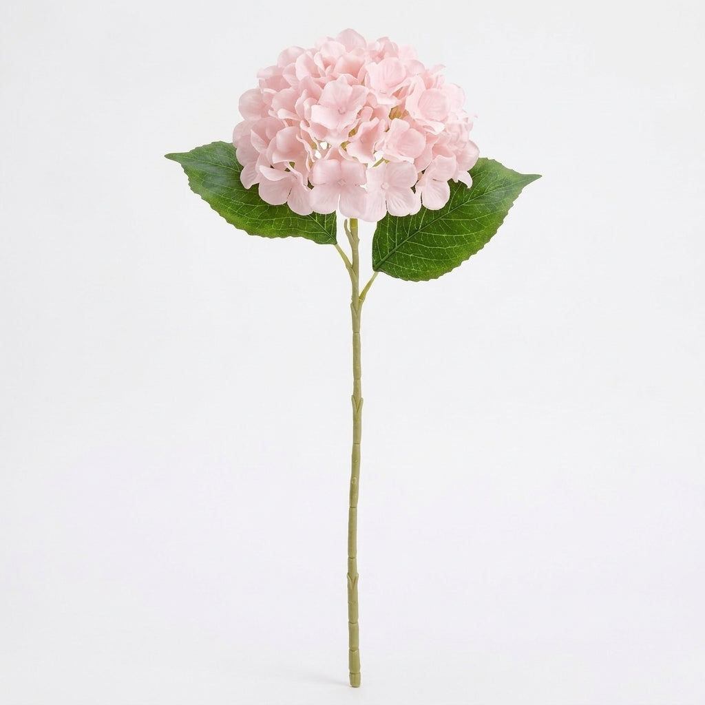 Real Touch Hydrangea Stem | Light Pink