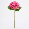 Real Touch Hydrangea Stem | Bright Pink