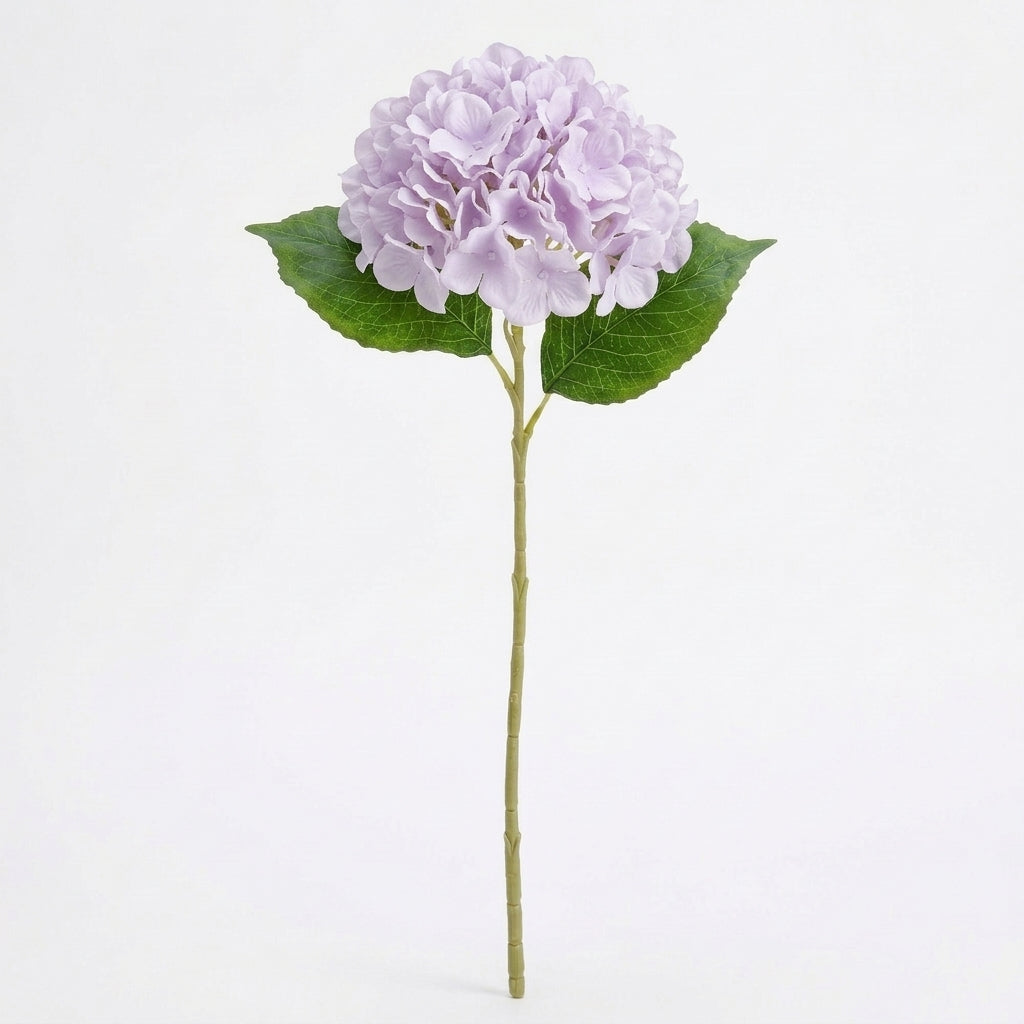 Real Touch Hydrangea Stem | Light Purple