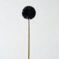 Real Touch Chrysanthemum Ball Stem | Black