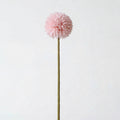 Real Touch Chrysanthemum Ball Stem | Light Pink