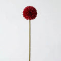 Real Touch Chrysanthemum Ball Stem | Red