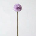 Real Touch Chrysanthemum Ball Stem | Light Purple