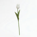 Real Touch Tulip Stem | White