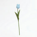 Real Touch Tulip Stem | Light Blue