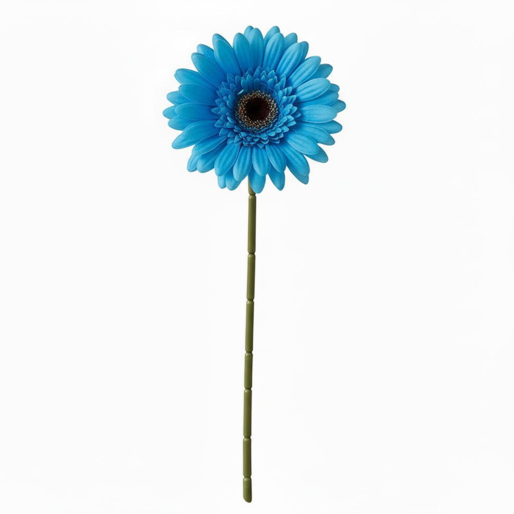 Real Touch Daisy Stem | Bright Blue