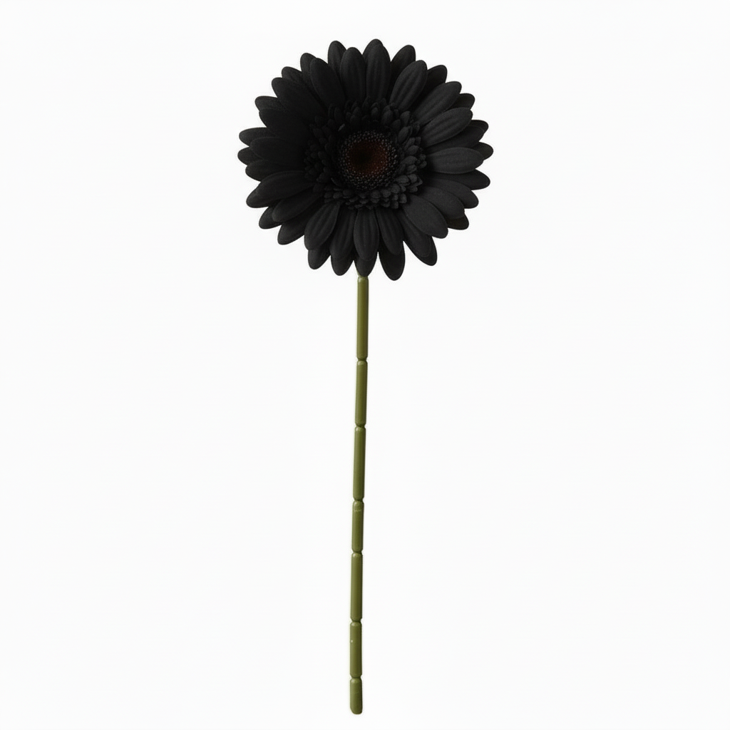 Real Touch Daisy Stem | Black